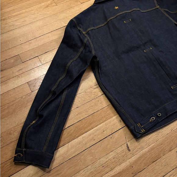 NWT Brave Star, Badlands Jacket in Cone Mills Selvage Denim, Size XL - Picture 3 of 6